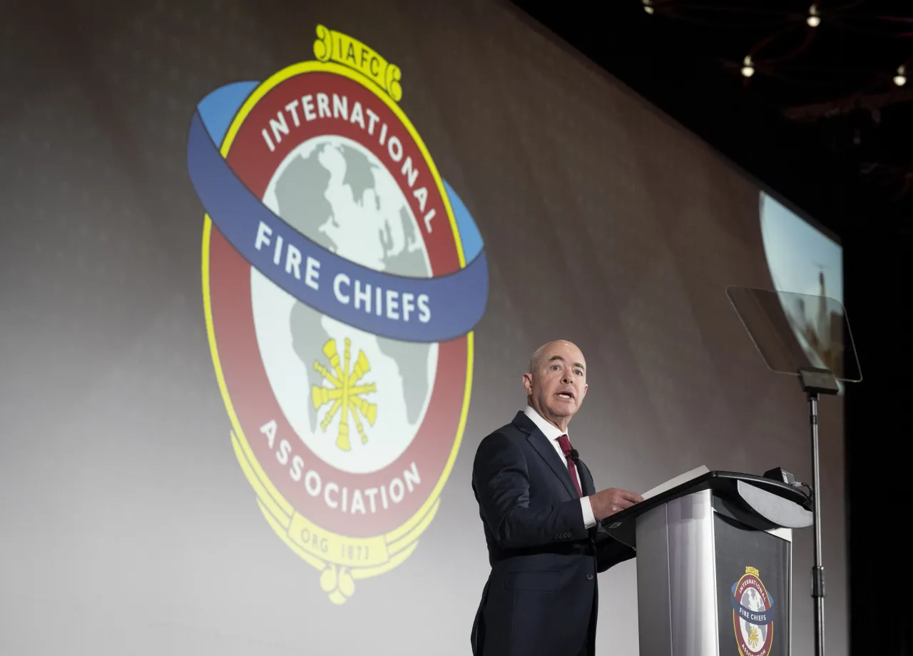 Image: DHS Secretary Alejandro Mayorkas Delivers Keynote Address (018)