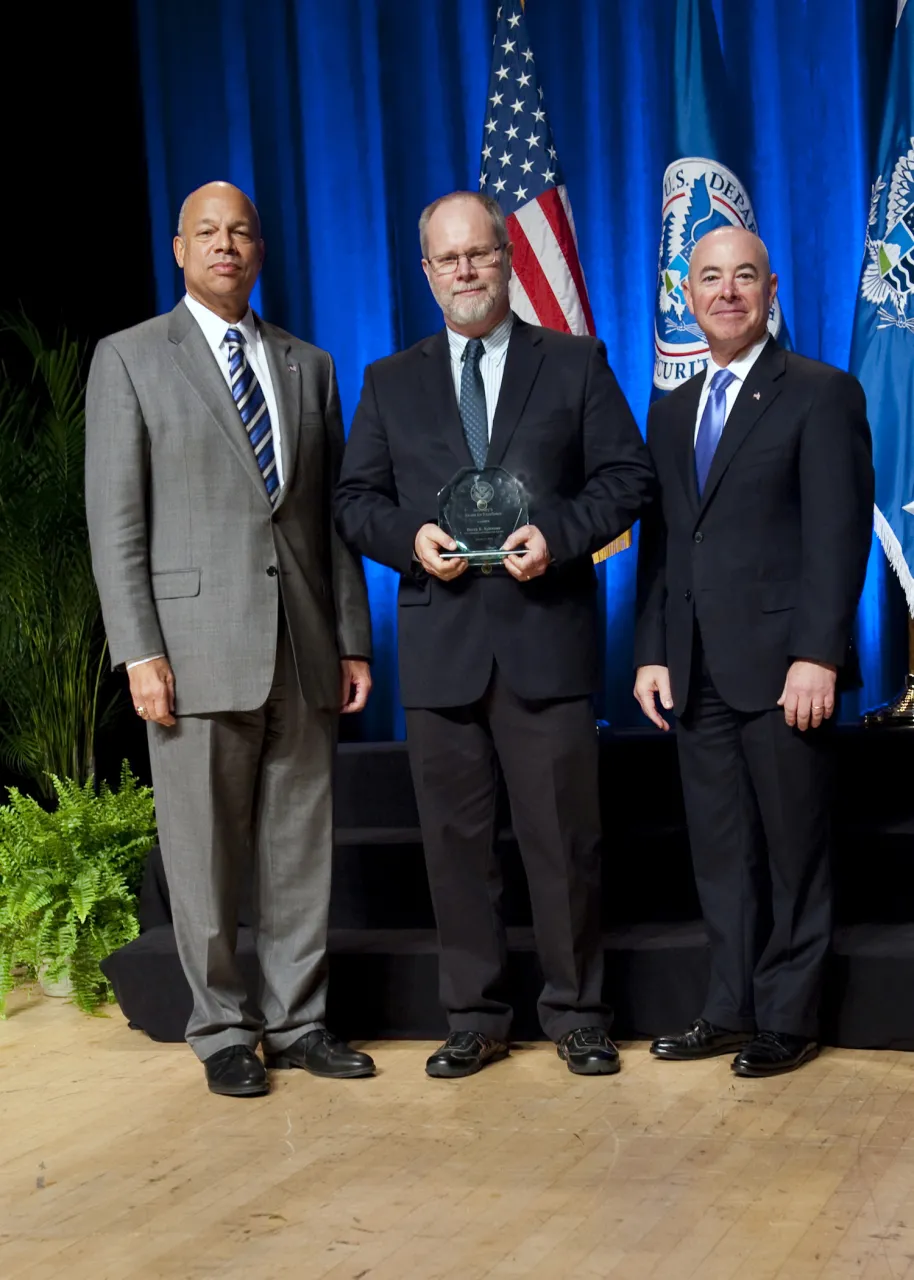Image: Secretary’s Award for Excellence 2014 - Derek E. Sylvester