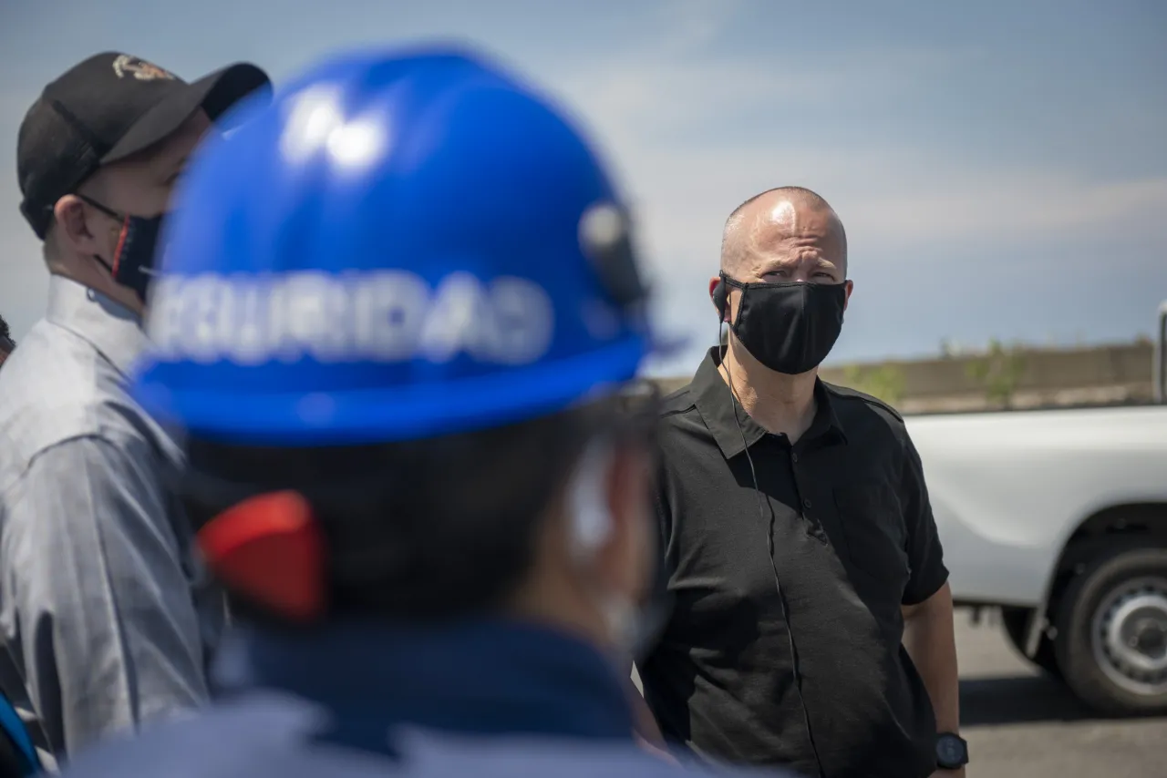 Image: Acting CBP Commissioner Troy Miller Tours Puerto Quetzal (07)