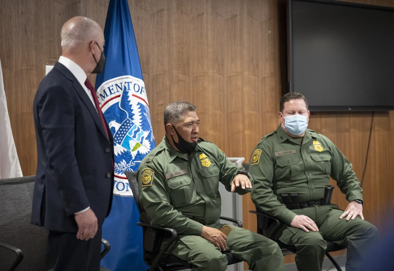 Image: DHS Secretary Alejandro Mayorkas Engages with DHS Employees (022)