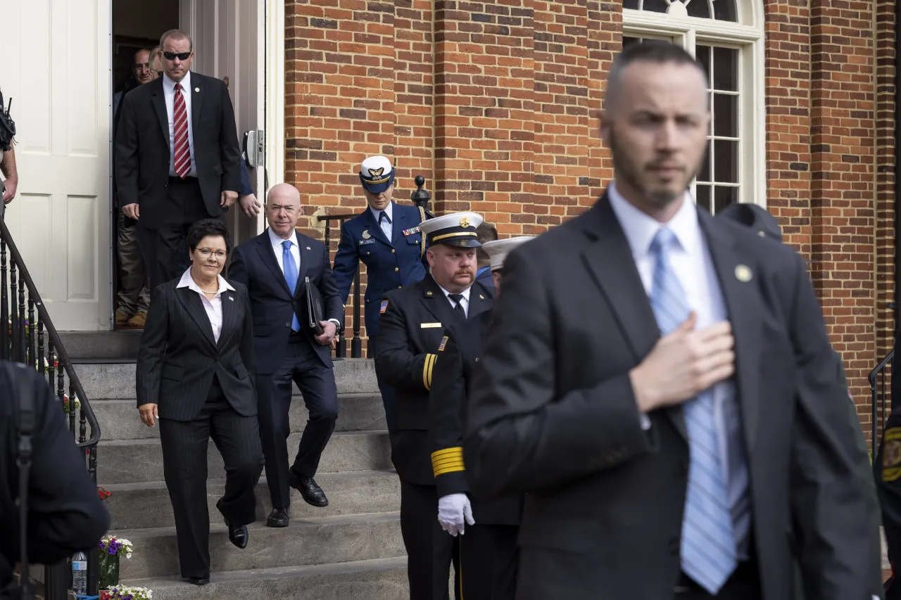 Image: DHS Secretary Alejandro Mayorkas Delivers Remarks During the National Fallen Firefighters Memorial Ceremony   (022)