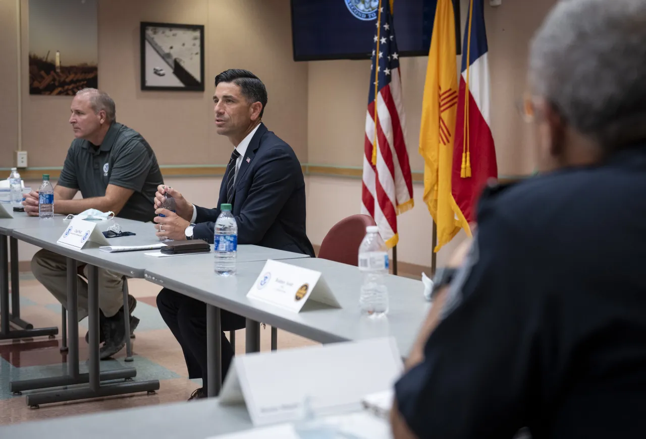 Image: Acting Secretary Wolf Participates in a Meeting with DHS Leadership (3)