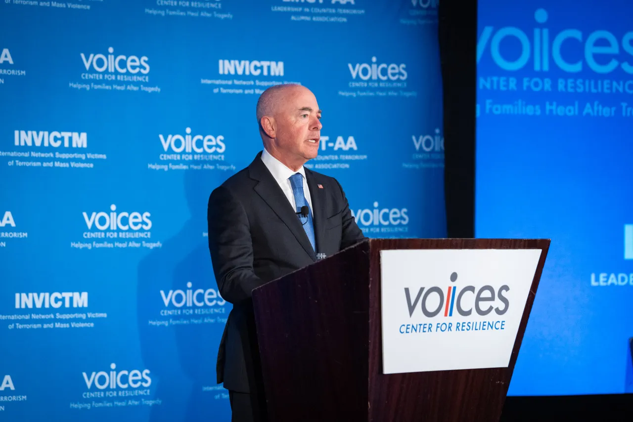 Image: DHS Secretary Alejandro Mayorkas Speaks at Voices of 9/11 Remembrance Ceremony (016)