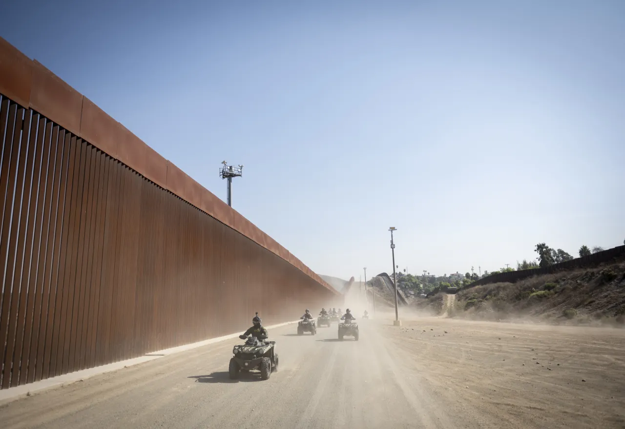 Image: Acting Secretary Wolf Participates in an Operational Brief and ATV Tour of the Border Wall (51)