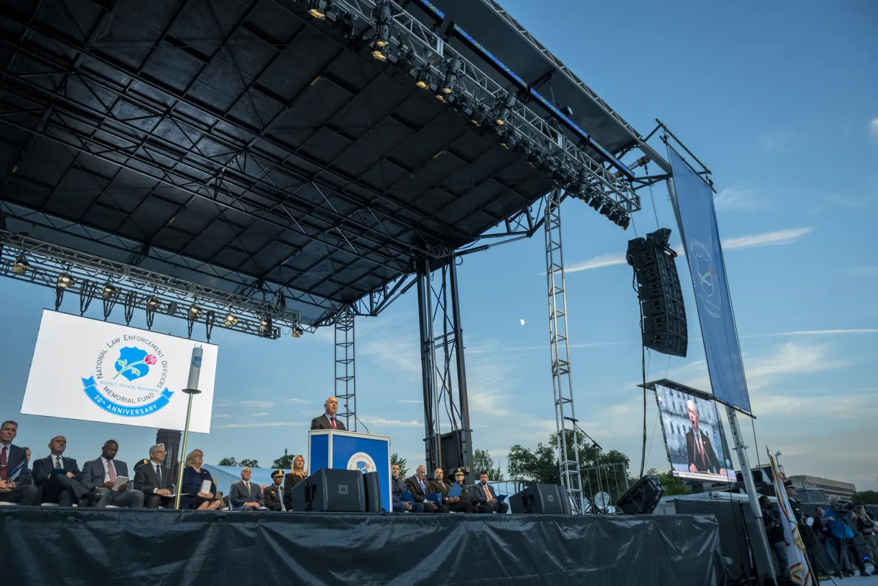 Image: DHS Secretary Alejandro Mayorkas Participates in Candlelight Vigil (01)