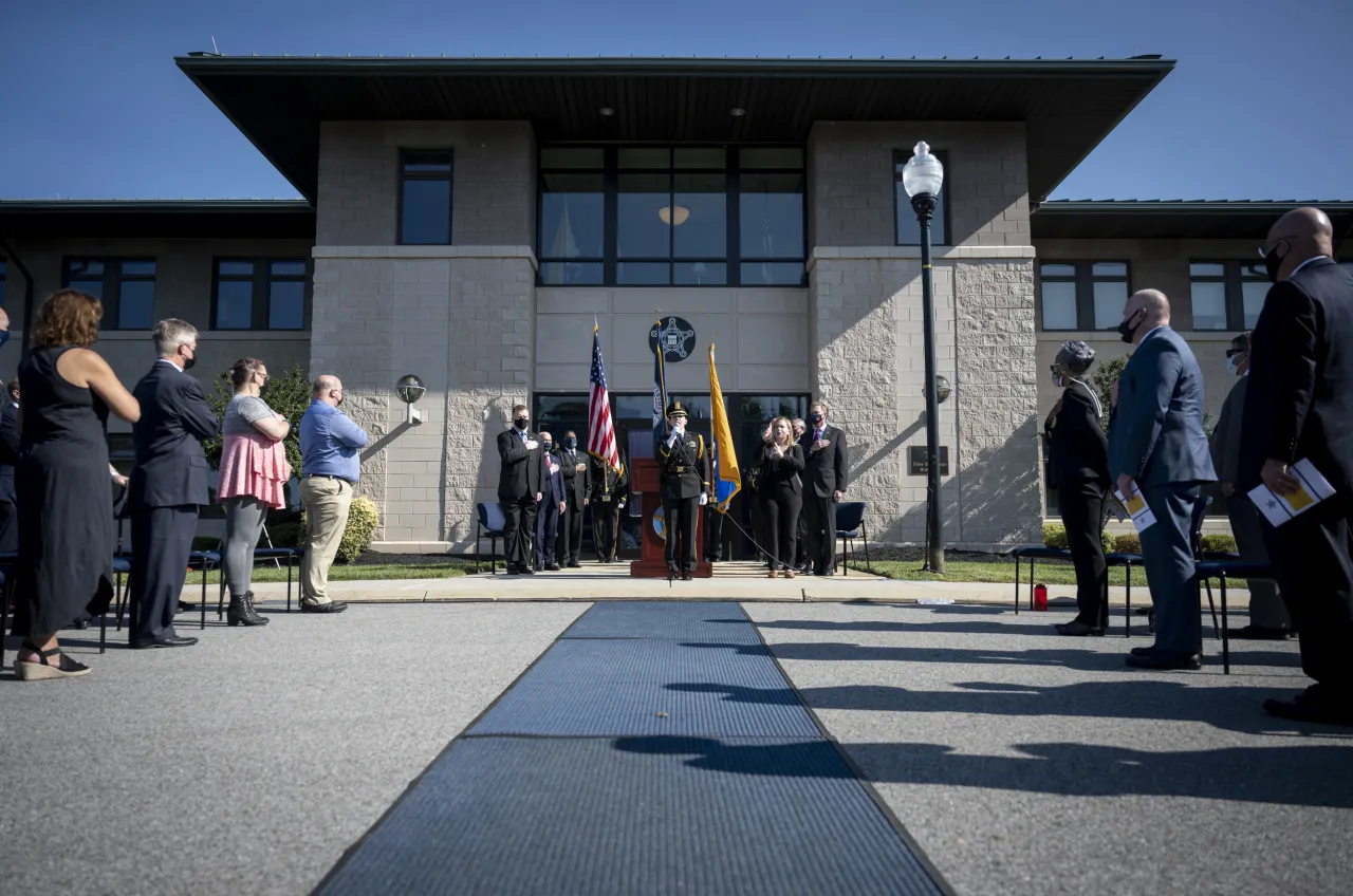 Image: DHS Secretary Alejandro Mayorkas Attends Secret Service 9/11 Memorial Event (2)