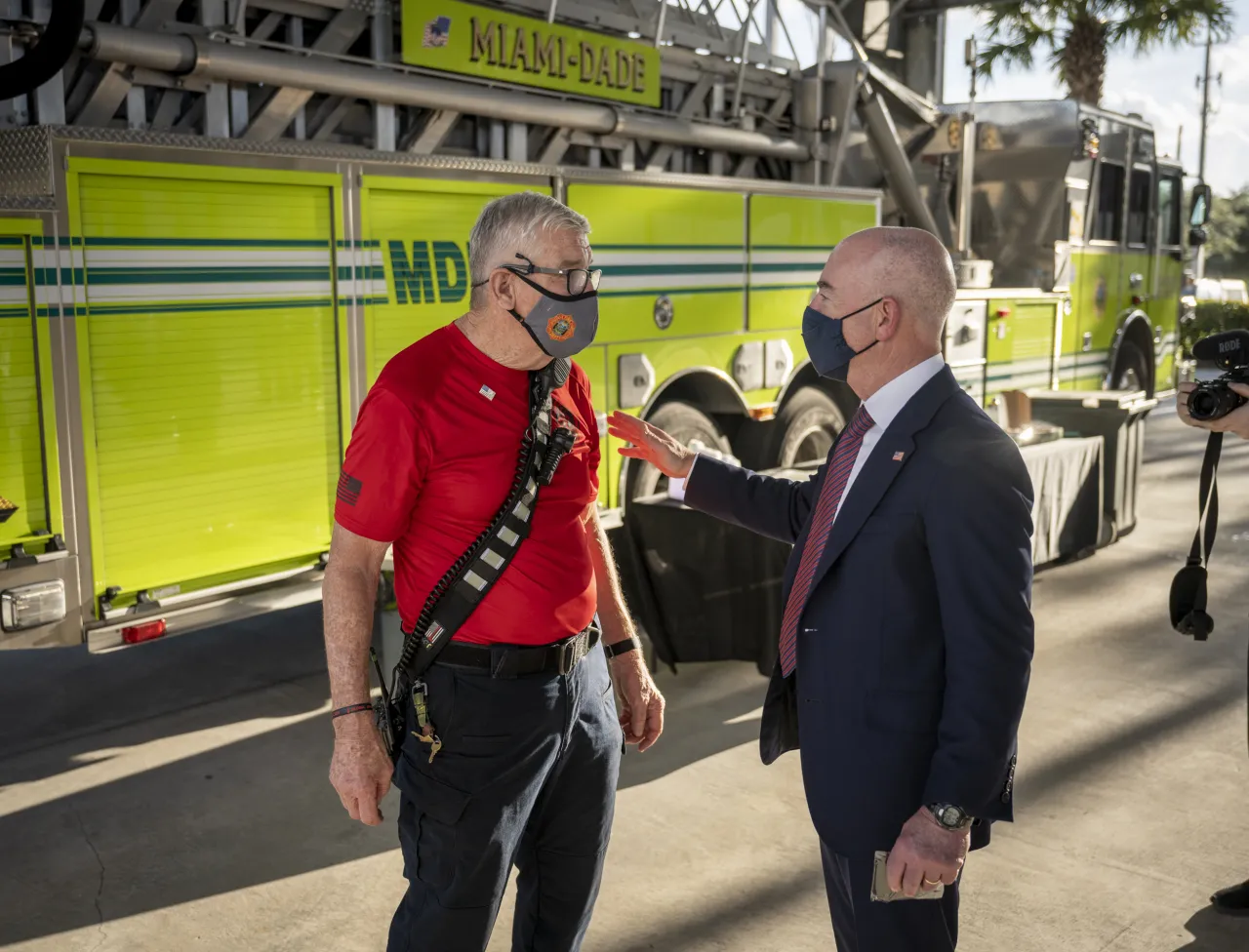 Image: DHS Secretary Alejandro Mayorkas Visit Miami-Dade Fire Rescue Department (13)