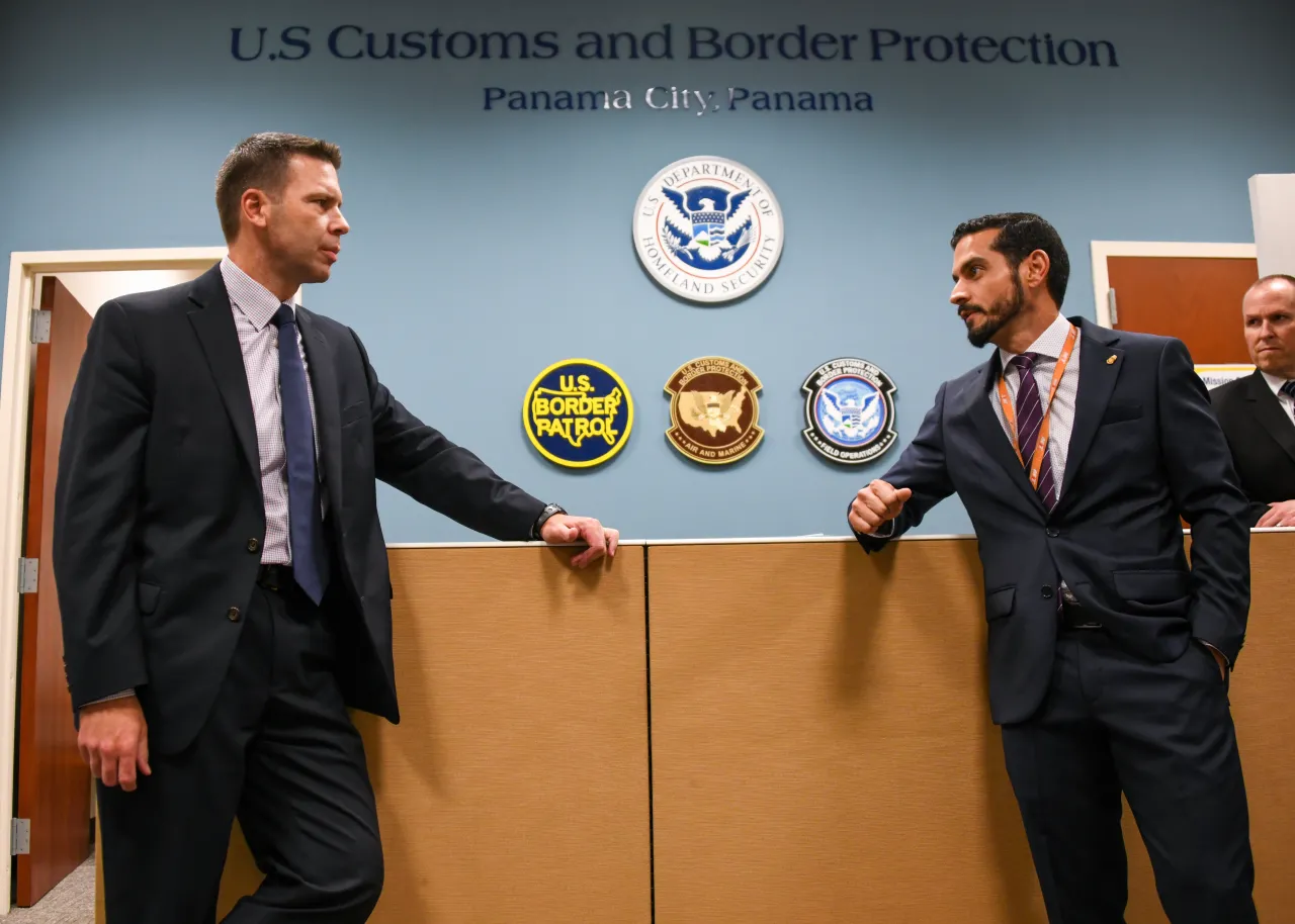 Image: Acting Homeland Security Secretary Kevin McAleenan Visits Panama (17)