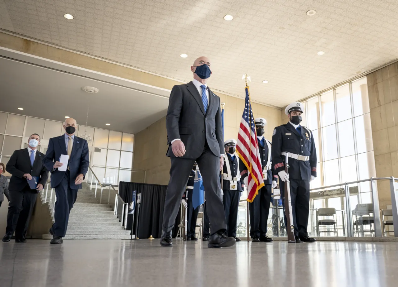 Image: DHS Secretary Alejandro Mayorkas Participates in TSA’s 20th Anniversary (037)