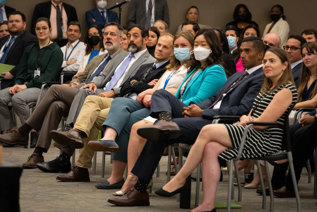 Image: DHS Secretary Alejandro Mayorkas Participates in Strategy, Policy, and Plans Town Hall (008)