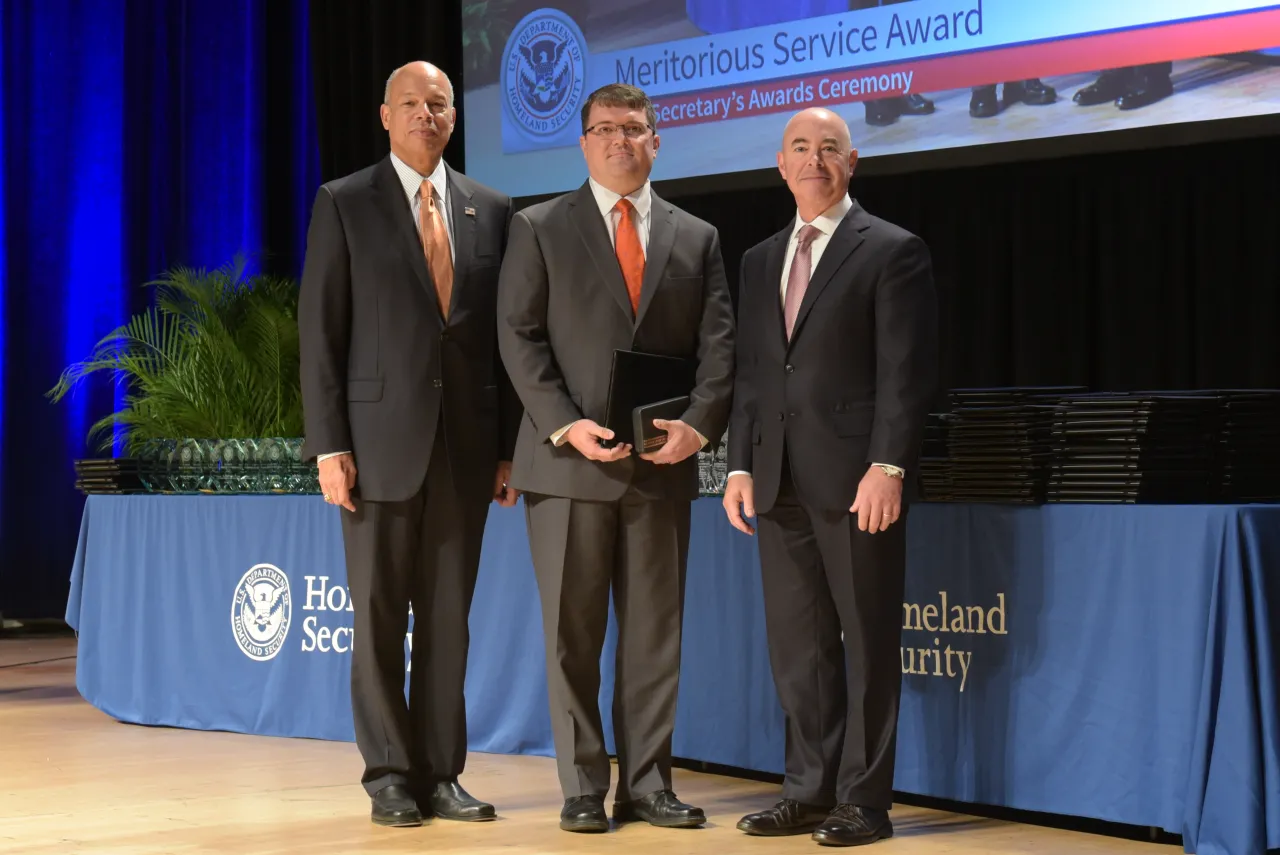 Image: The Secretary's Meritorious Service Award 2014 - Albert Davis