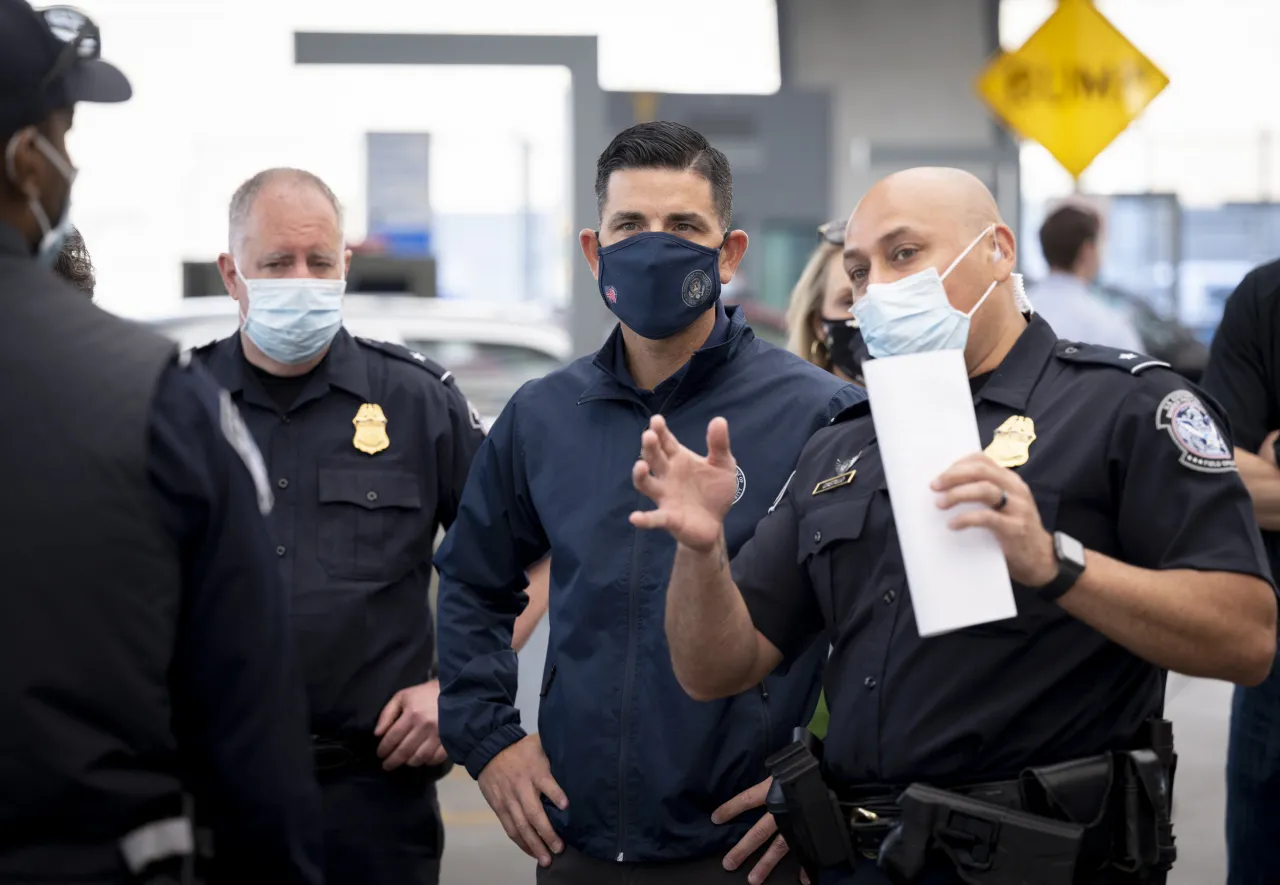 Image: Acting Secretary Wolf Participates in an Operational Tour of San Ysidro Port of Entry (27)