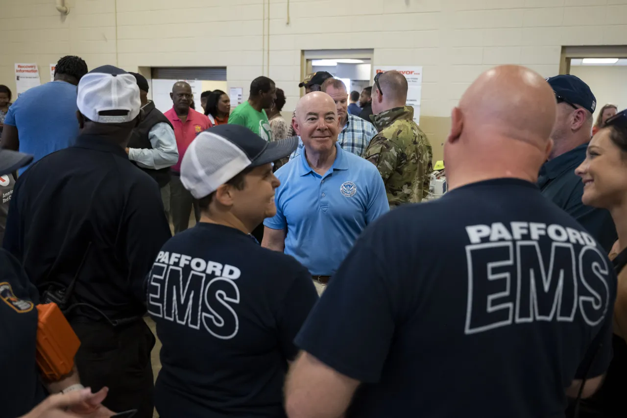 Image: DHS Secretary Alejandro Mayorkas Visits Rolling Fork, Mississippi  (108)