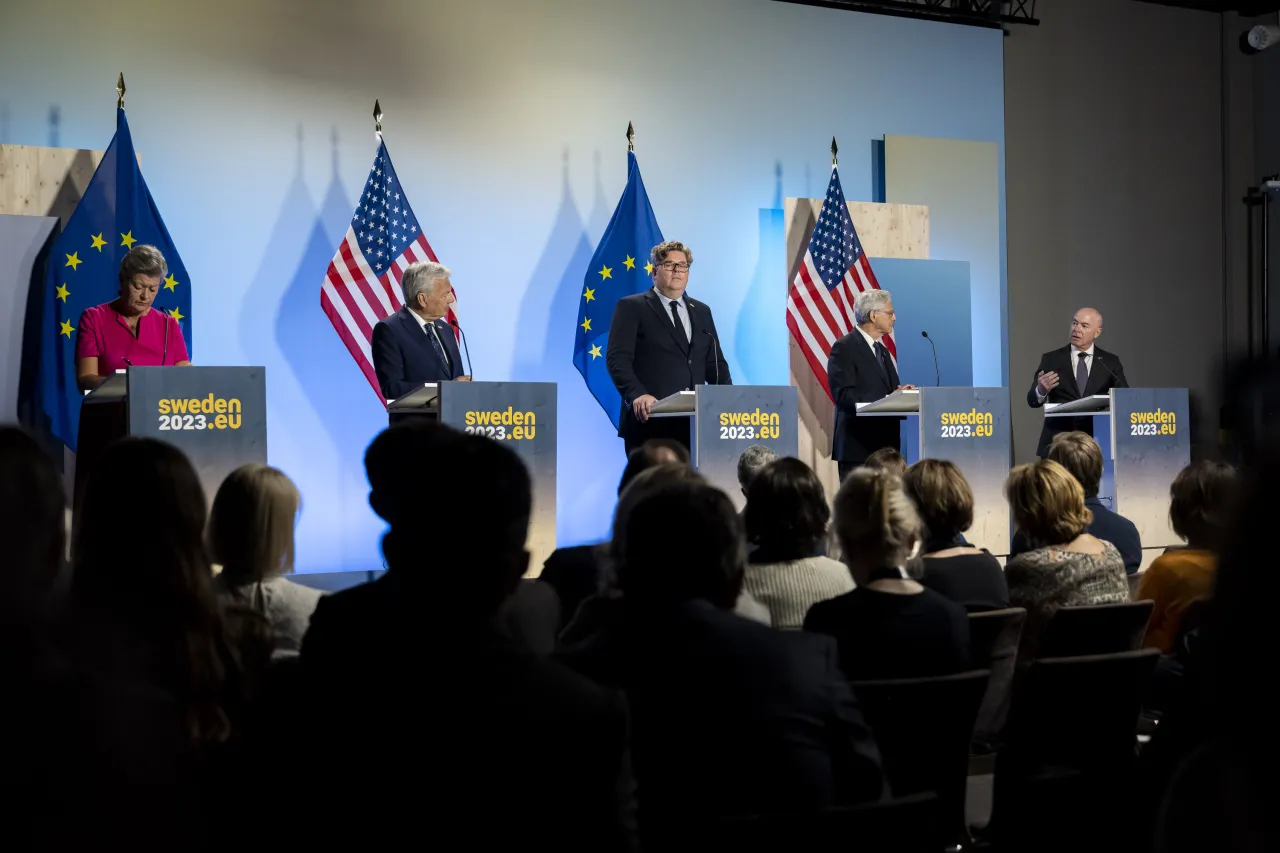 Image: DHS Secretary Alejandro Mayorkas participates in a Joint Press Conference  (127)