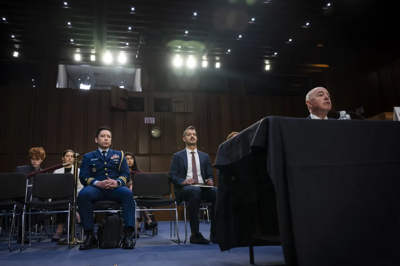 Image: DHS Secretary Alejandro Mayorkas Participates in a Senate Judiciary Committee Hearing  (019)