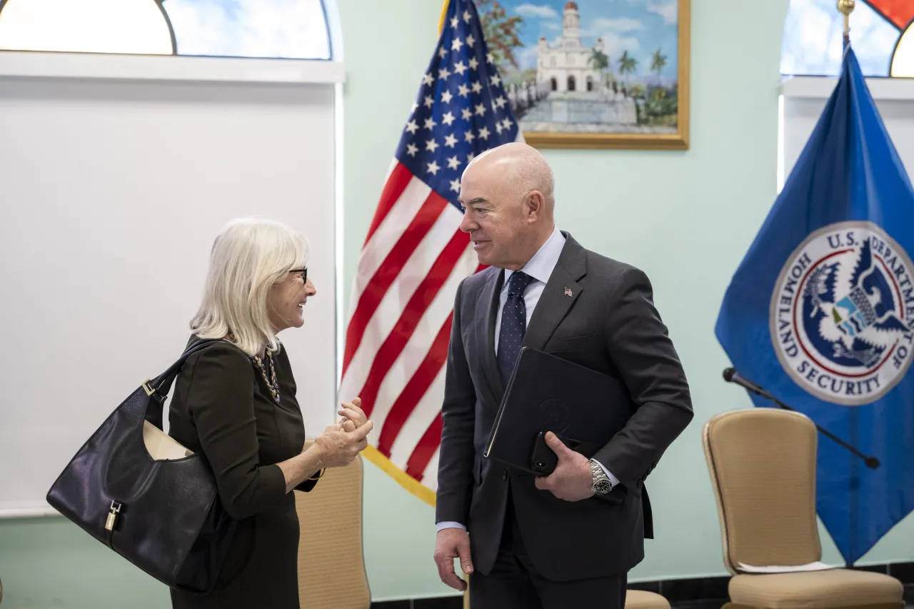 Image: DHS Secretary Alejandro Mayorkas Travels to Miami, Florida (072)