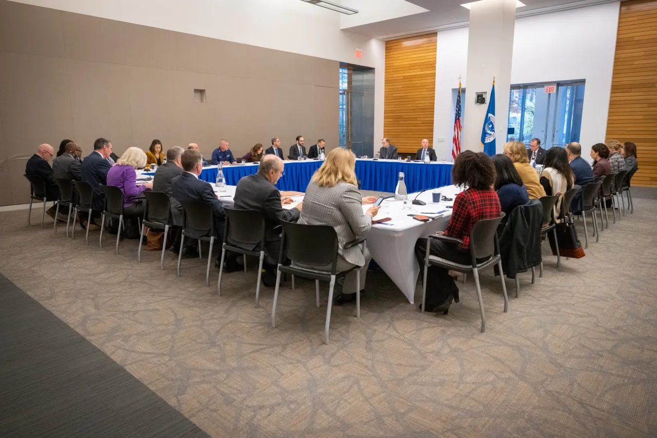 Image: DHS Secretary Alejandro Mayorkas Participates in DHS Leadership Meeting (002)