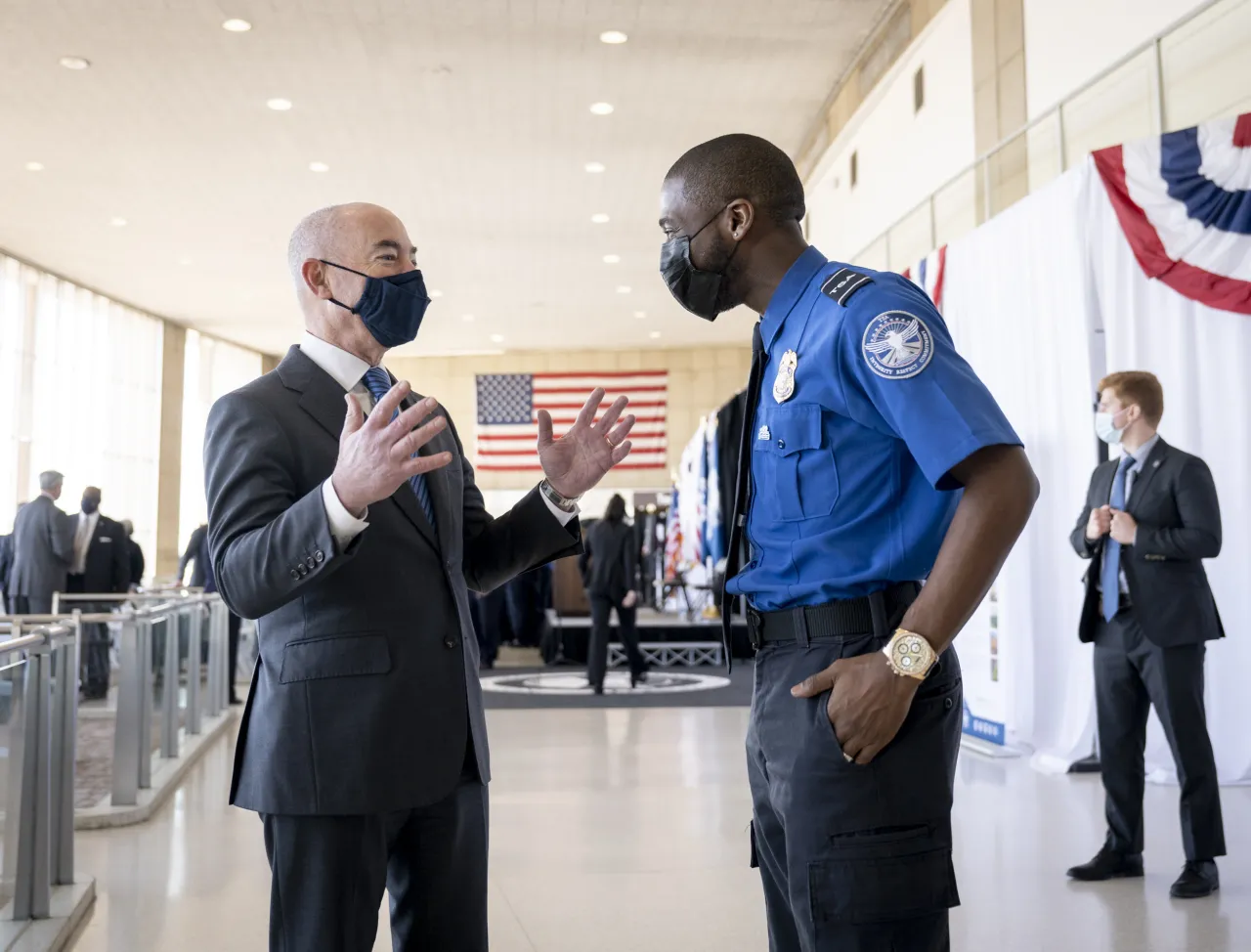 Image: DHS Secretary Alejandro Mayorkas Participates in TSA’s 20th Anniversary (048)