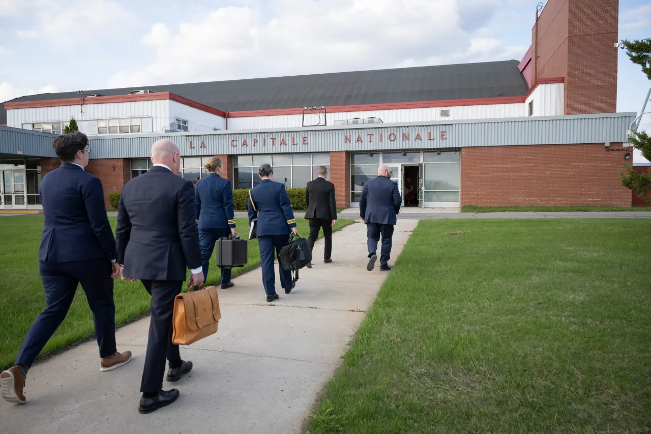 Image: DHS Secretary Alejandro Mayorkas Arrives in Ottawa, Canada (014)