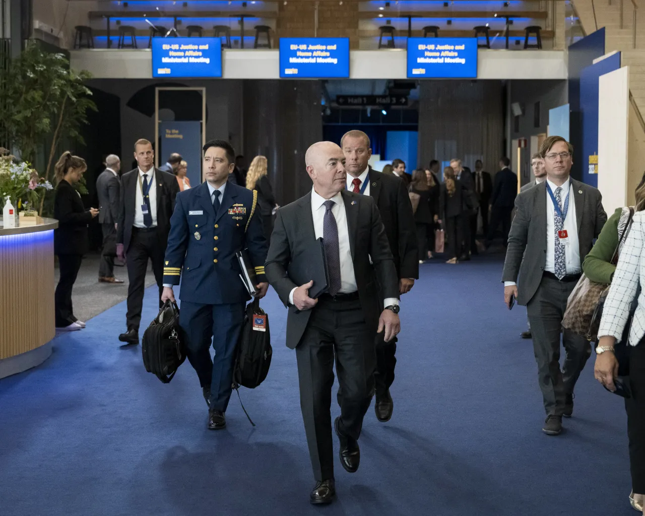 Image: DHS Secretary Alejandro Mayorkas participates in a Joint Press Conference  (110)