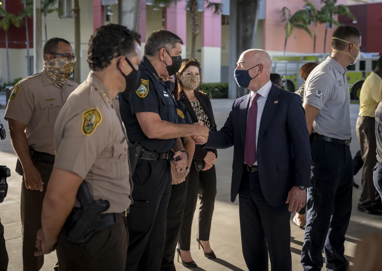 Image: DHS Secretary Alejandro Mayorkas Visit Miami-Dade Fire Rescue Department (10)