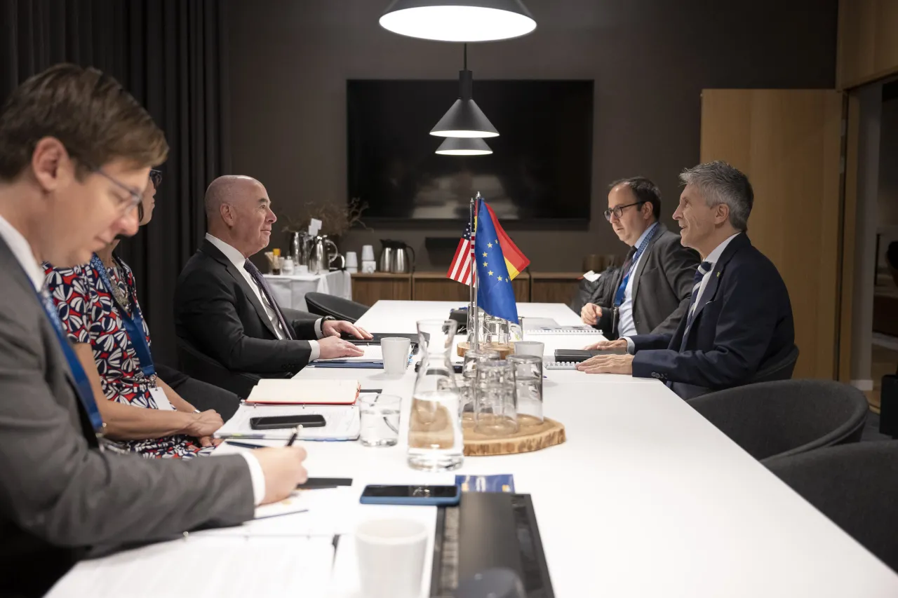 Image: DHS Secretary Alejandro Mayorkas Participates in Bilateral Meeting with the Spanish Minister of Interior (049)