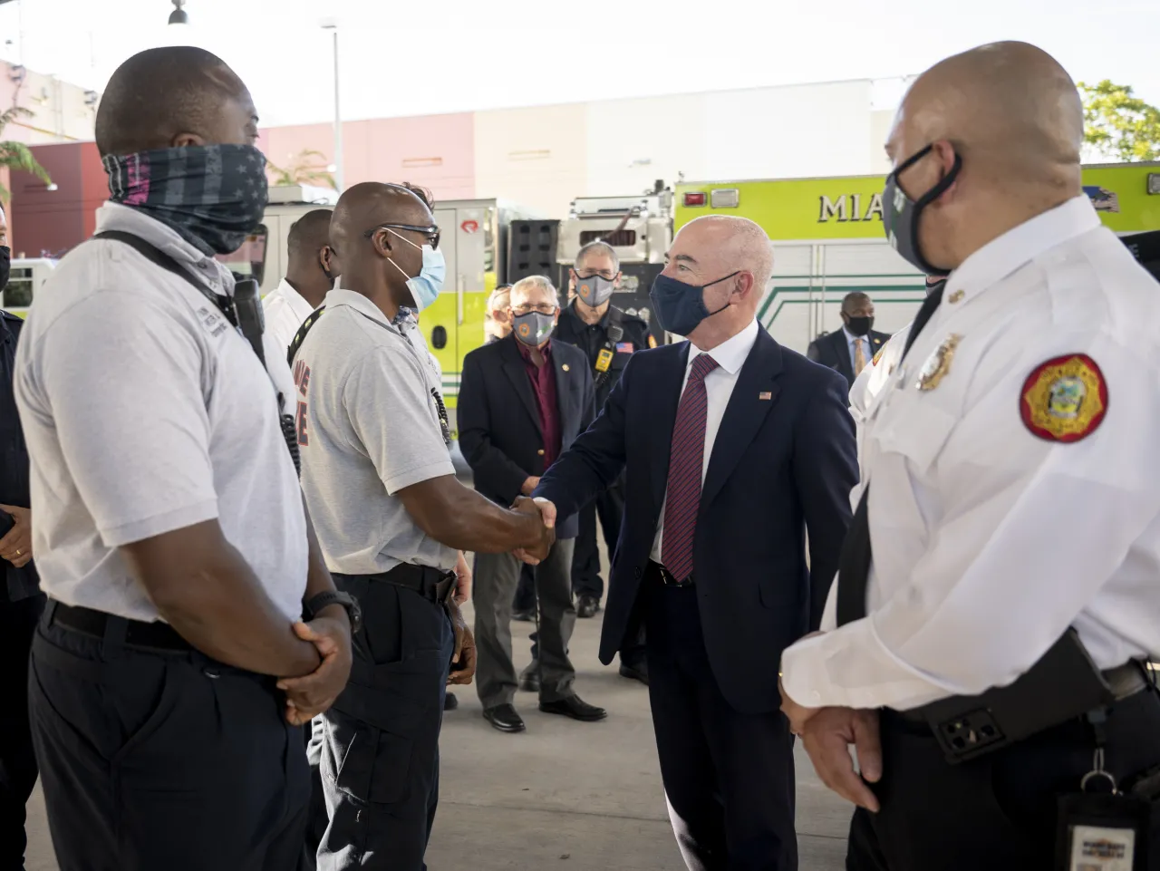 Image: DHS Secretary Alejandro Mayorkas Visit Miami-Dade Fire Rescue Department (8)