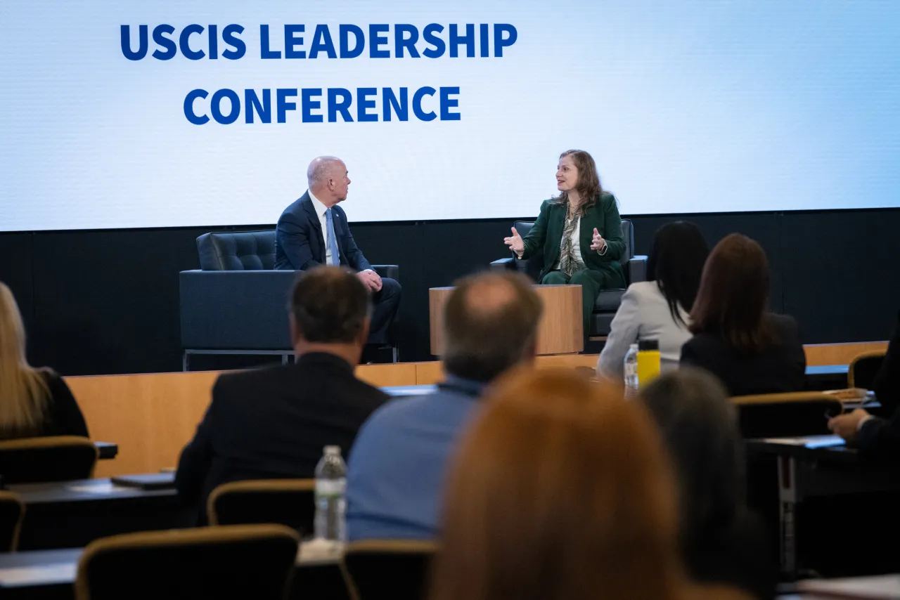 Image: DHS Secretary Alejandro Mayorkas Participates in USCIS Senior Leadership Conference (025)