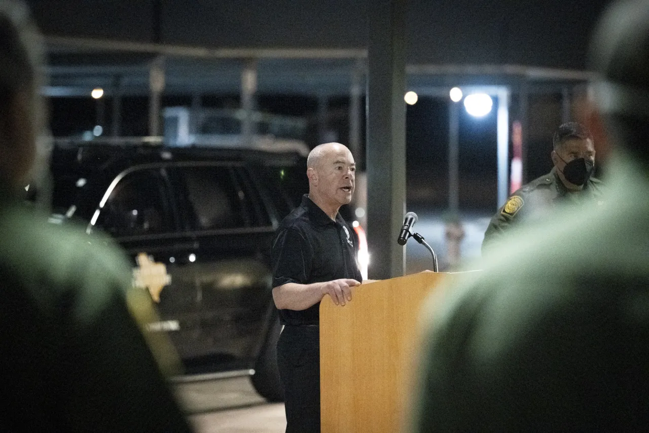 Image: DHS Secretary Alejandro Mayorkas Attends Border Patrol Muster (16)