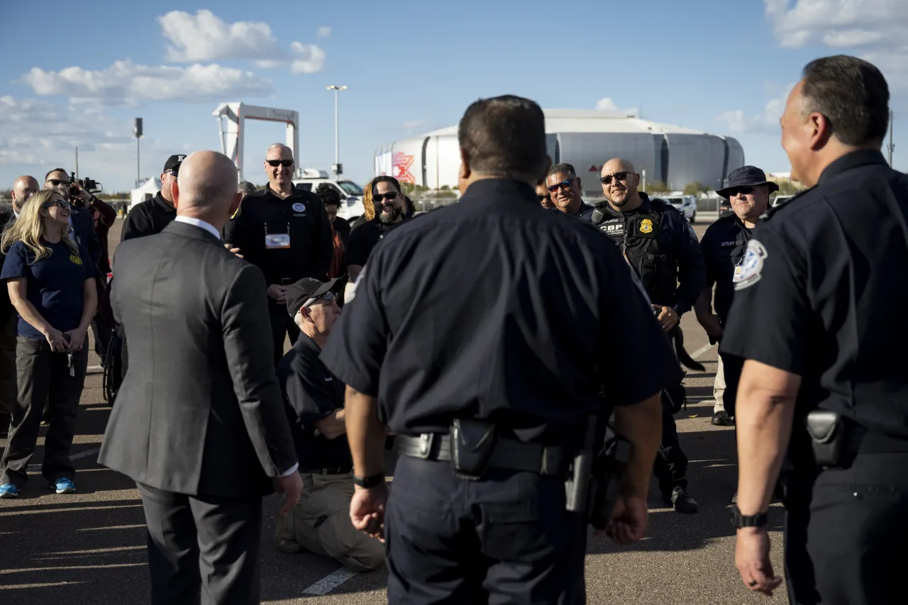 Image: DHS Employees Work to Secure Super Bowl LVII (099)