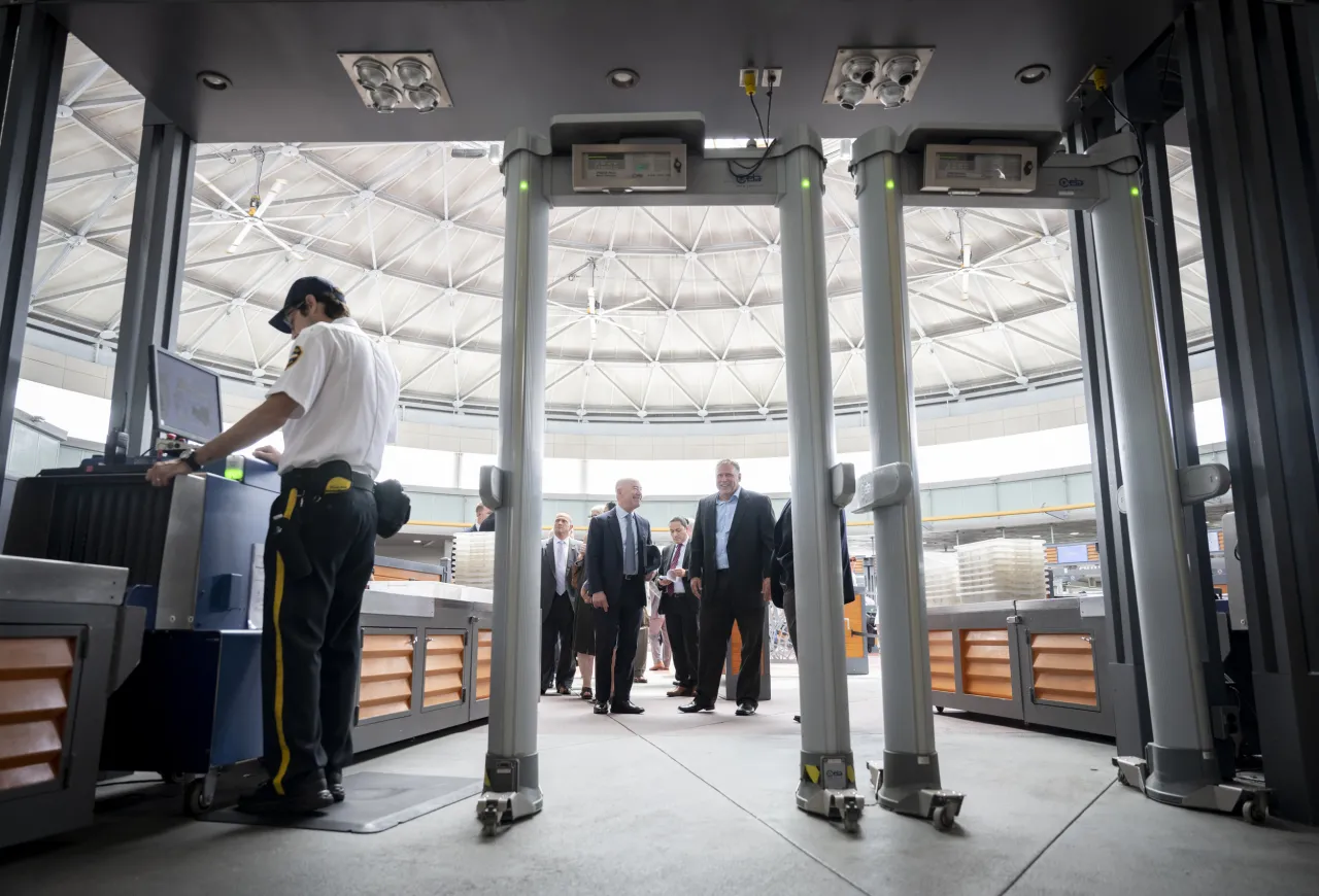 Image: DHS Secretary Mayorkas Tours Universal Studios (042)