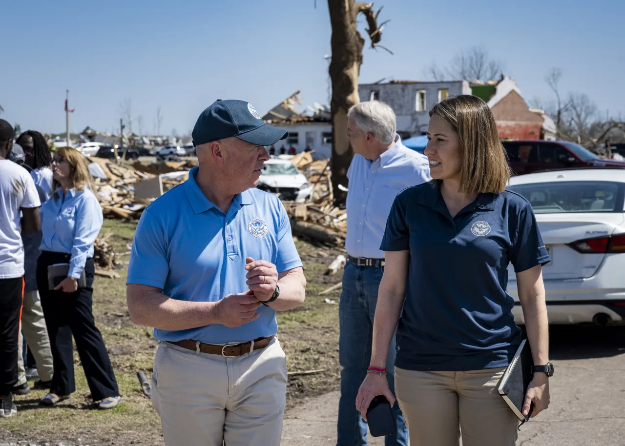 Image: DHS Secretary Alejandro Mayorkas Visits Rolling Fork, Mississippi  (048)