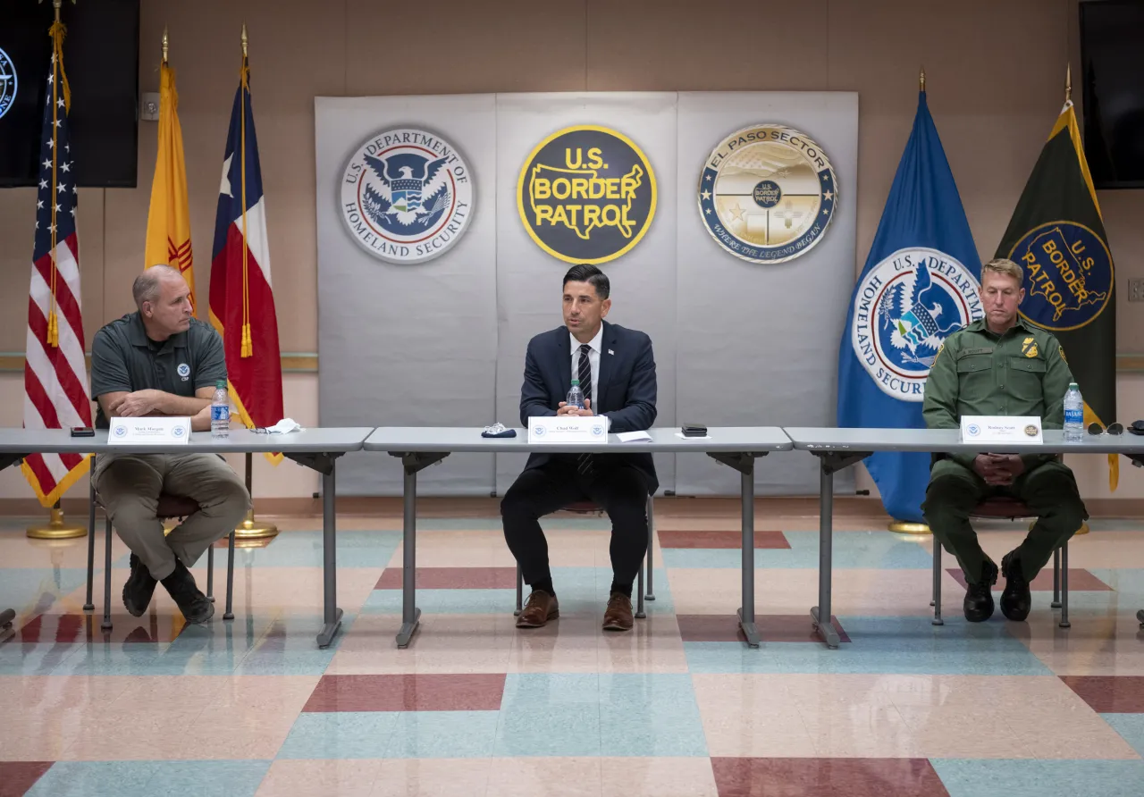 Image: Acting Secretary Wolf Participates in a Meeting with DHS Leadership (14)