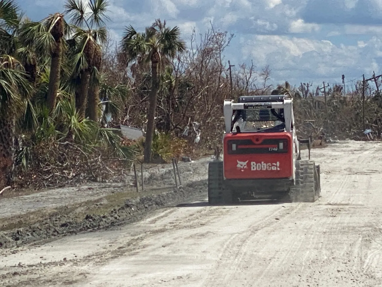 Image: Debris From Hurricane Ian Being Cleared