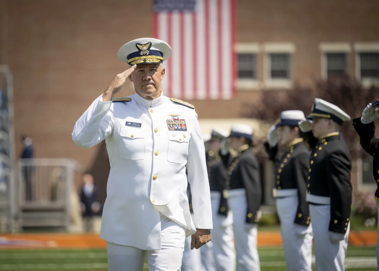 Image: DHS Secretary Alejandro Mayorkas Participates in the USCG Academy Graduation Ceremony (27)