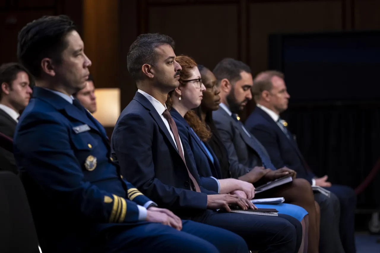 Image: DHS Secretary Alejandro Mayorkas Participates in a Senate Judiciary Committee Hearing  (023)