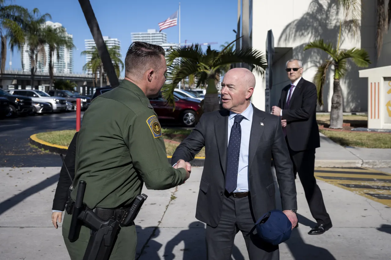 Image: DHS Secretary Alejandro Mayorkas Travels to Miami, Florida (145)