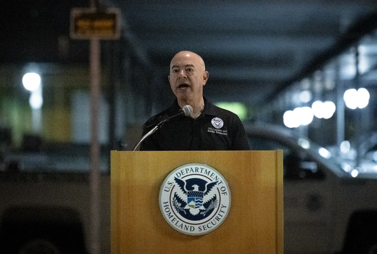 Image: DHS Secretary Alejandro Mayorkas Attends Border Patrol Muster (15)