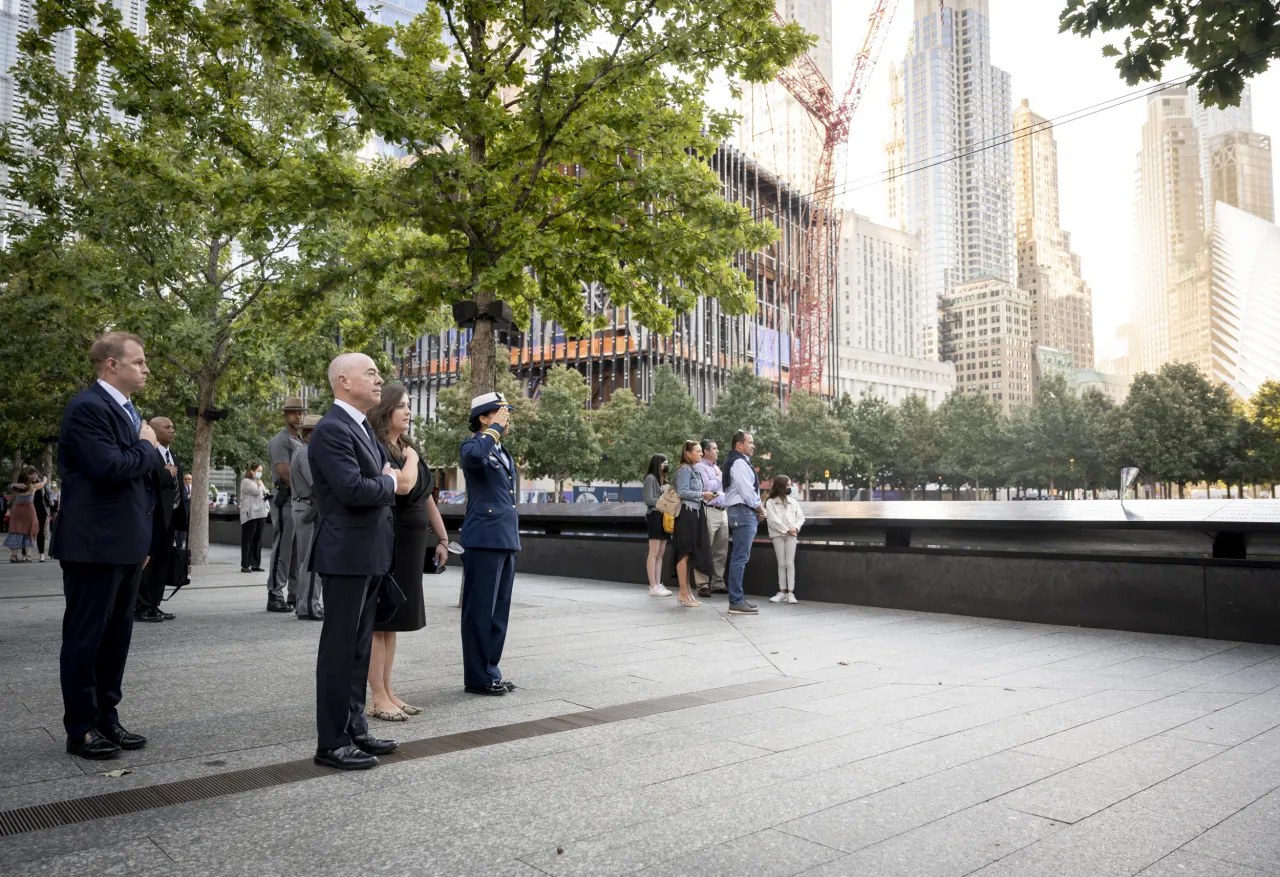 Image: DHS Secretary Alejandro Mayorkas Participates in 9/11 Remembrance Ceremony (3)