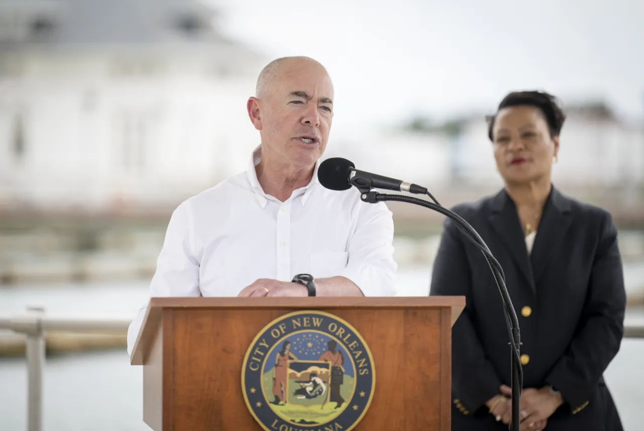 Image: DHS Secretary Alejandro Mayorkas Participates in Press Conference (005)