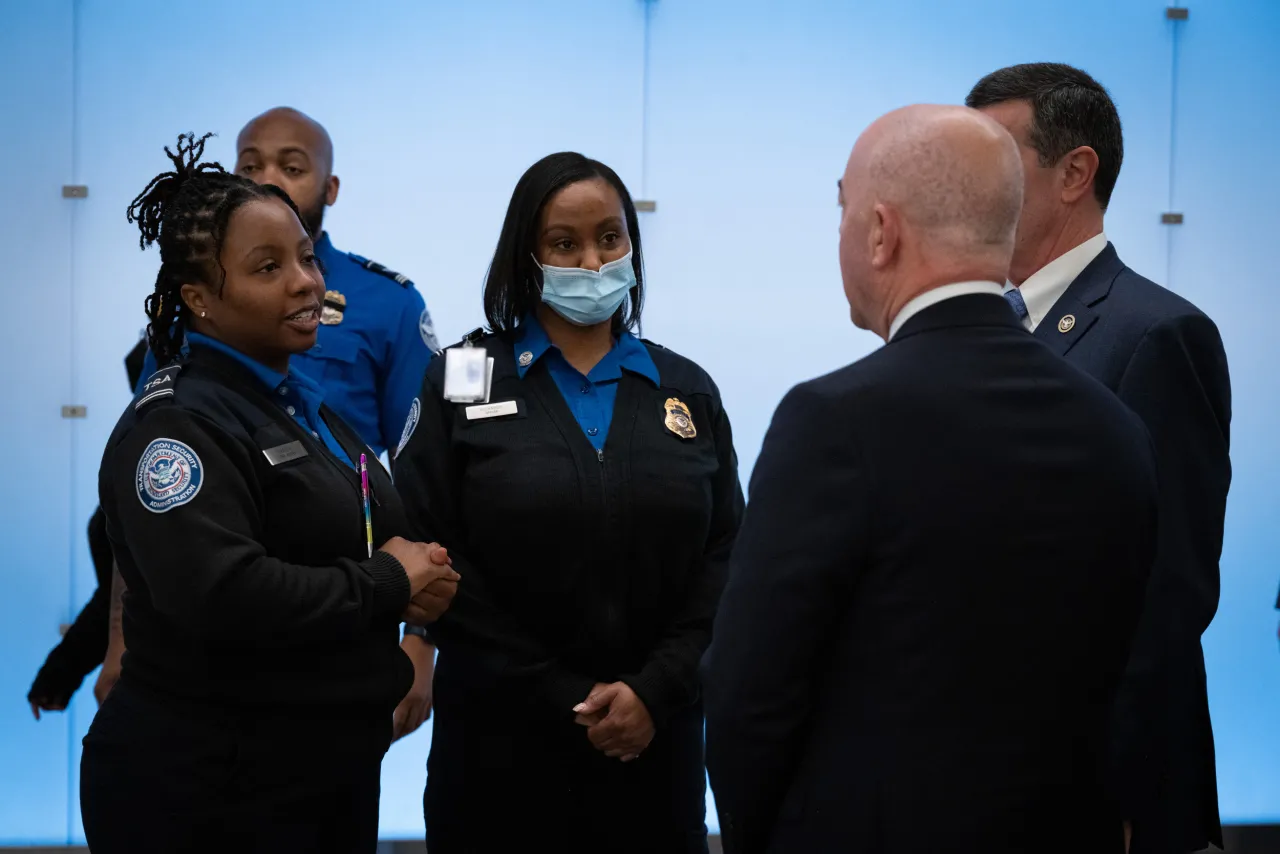 Image: DHS Secretary Alejandro Mayorkas Swears In TSA Administrator(024)