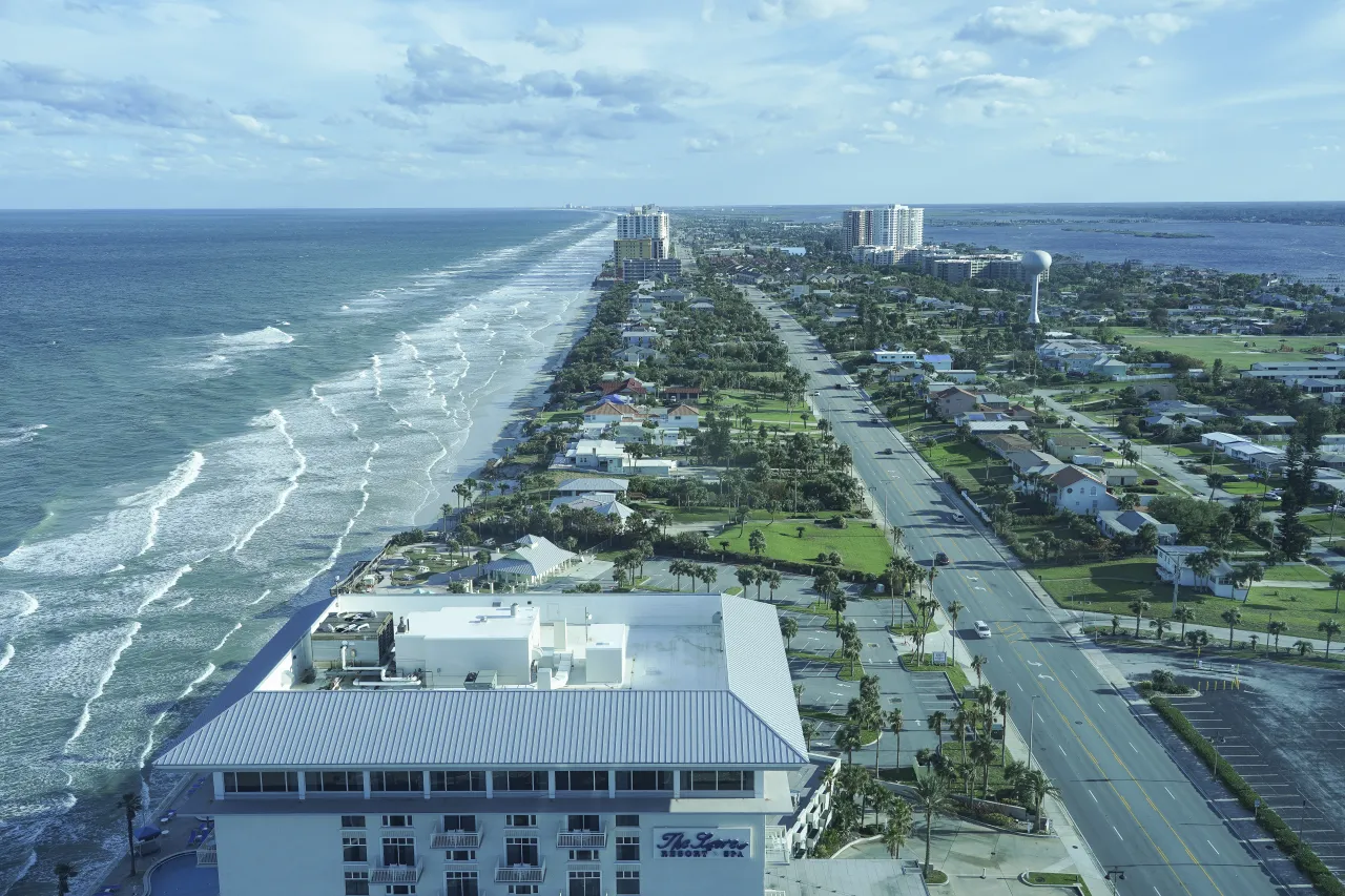 Image: Aerial View of Daytona Beach, Florida After Hurricane Ian (3)