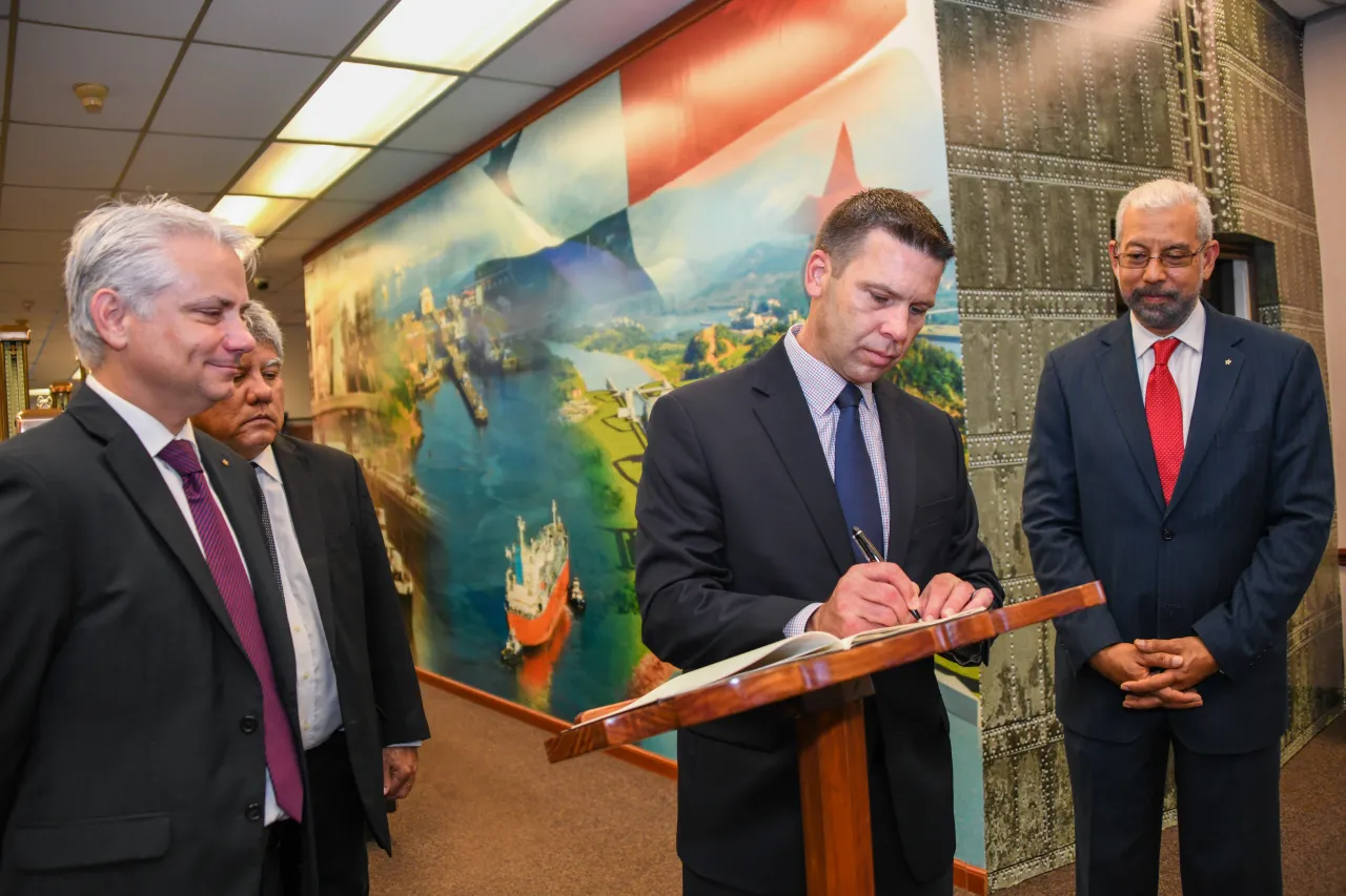 Image: Acting Homeland Security Secretary Kevin McAleenan Visits Panama (14)