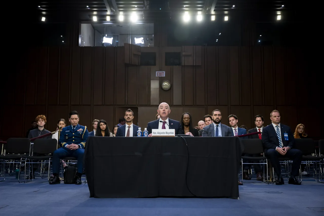 Image: DHS Secretary Alejandro Mayorkas Participates in a Senate Judiciary Committee Hearing  (015)