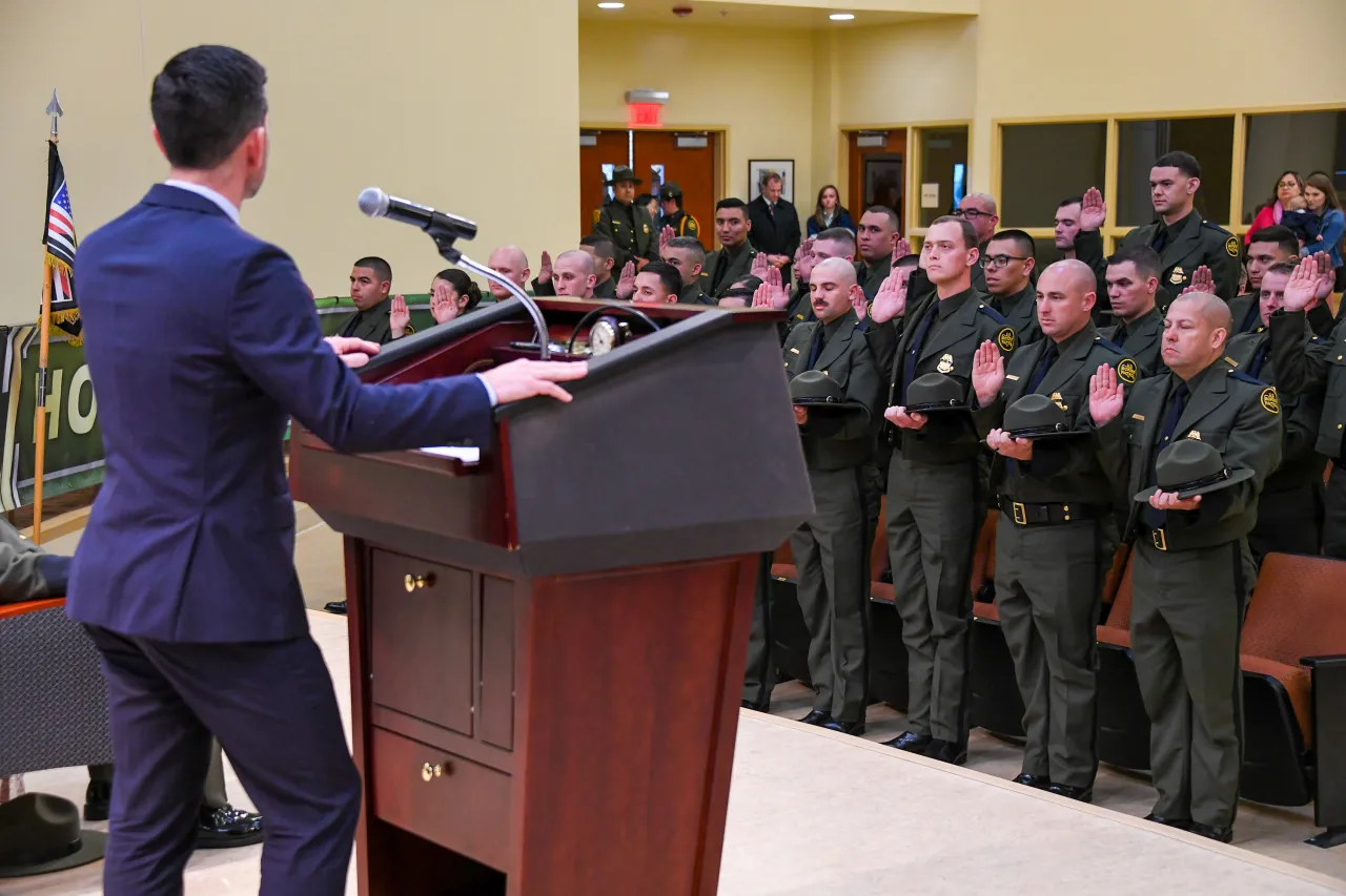 Image: Border Patrol Academy Class 1132 Graduation (30)
