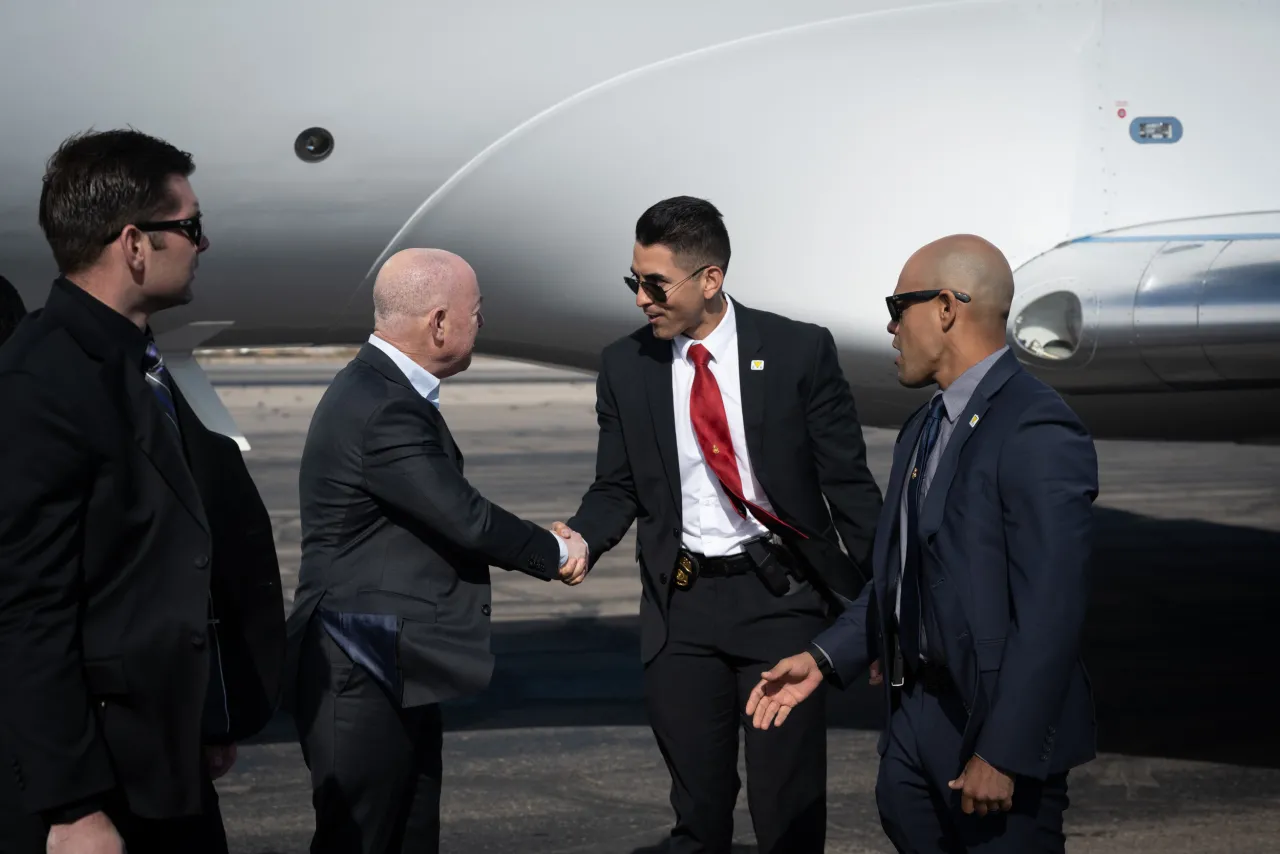 Image: DHS Secretary Alejandro Mayorkas Departs El Paso, TX (052)