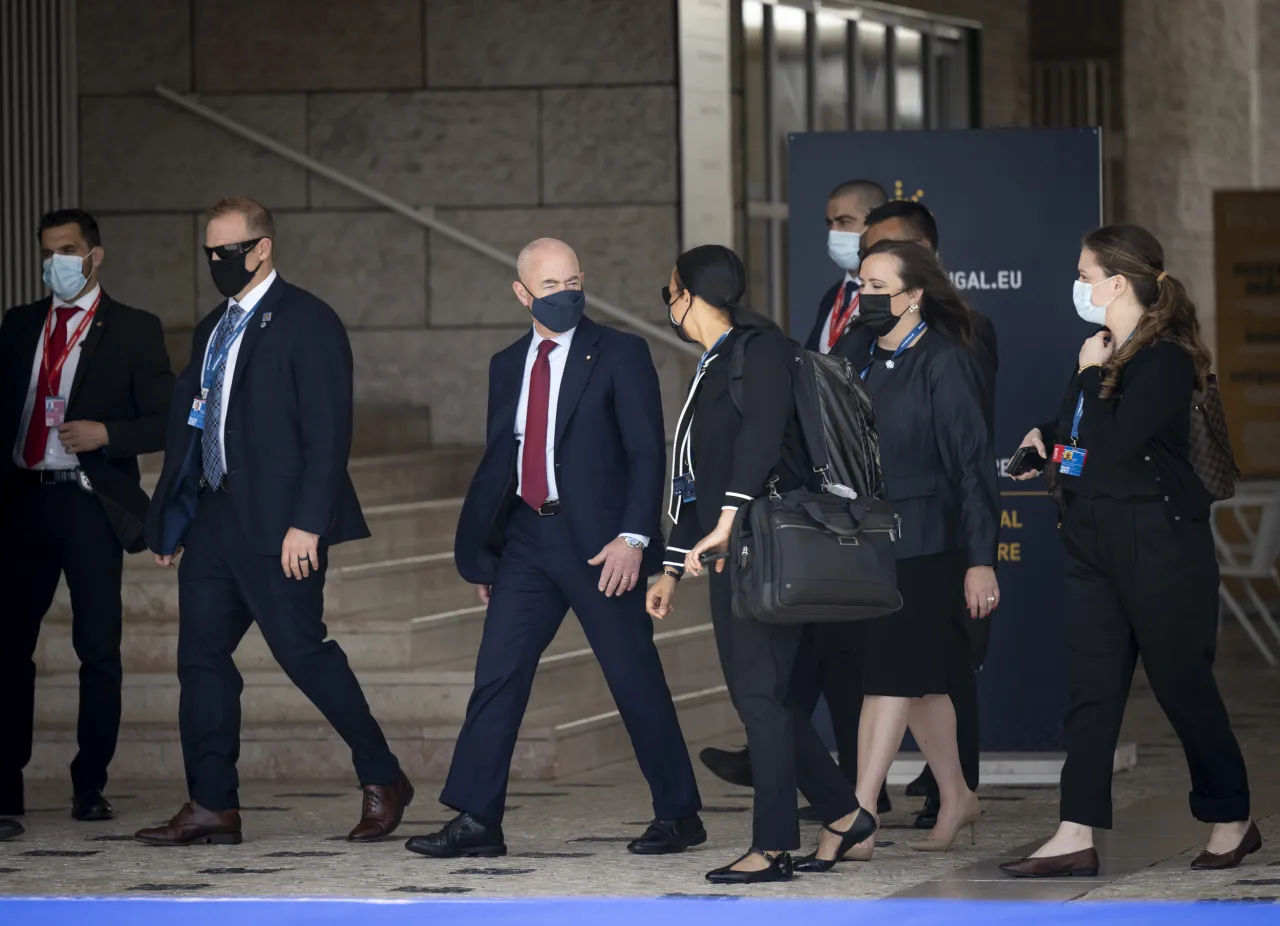 Image: DHS Secretary Alejandro Mayorkas Participates in a Family Photo