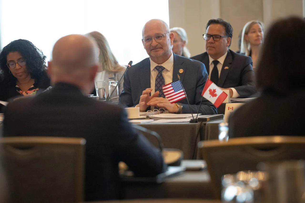 Image: DHS Secretary Alejandro Mayorkas Attends Canada-US Cross Border Crime Forum (008)