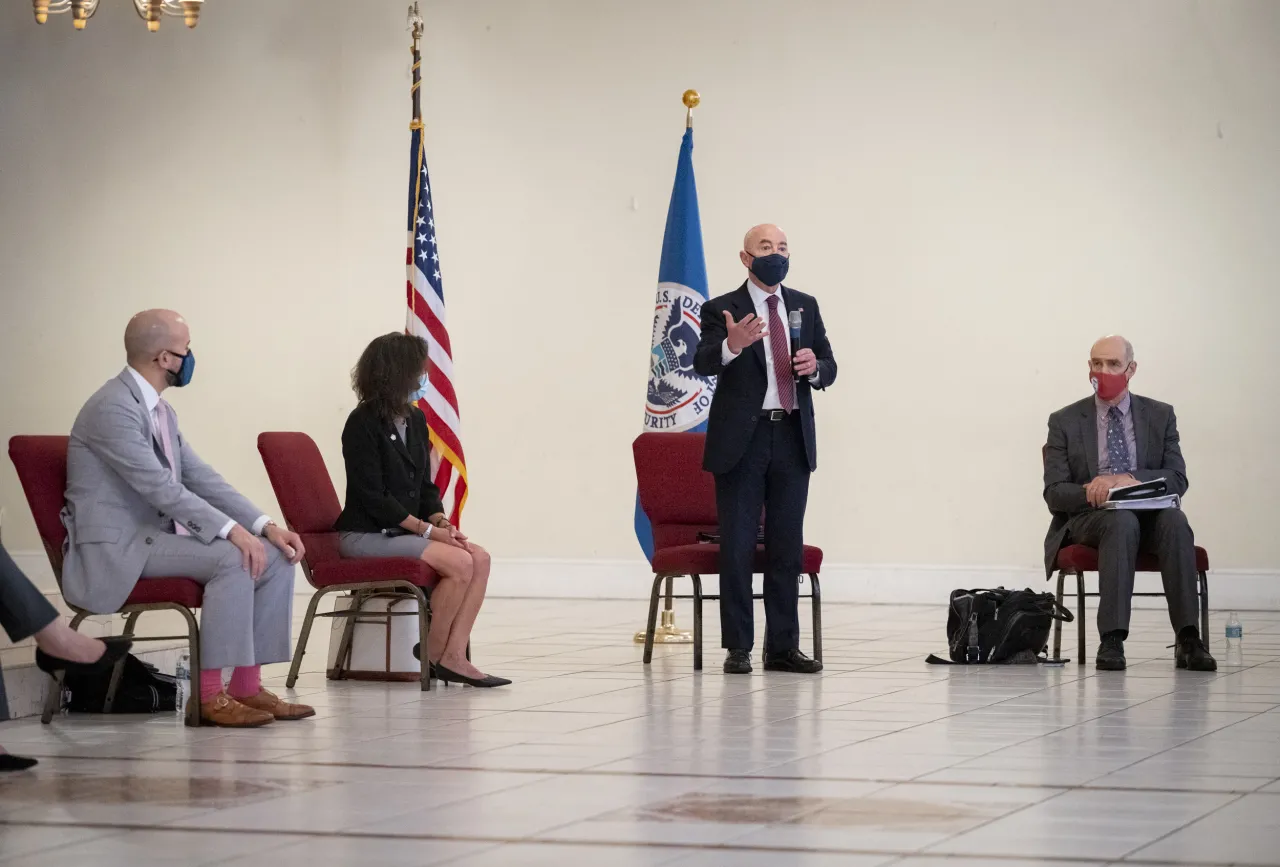 Image: DHS Secretary Alejandro Mayorkas Meets with Haitian-American Community Leaders (8)