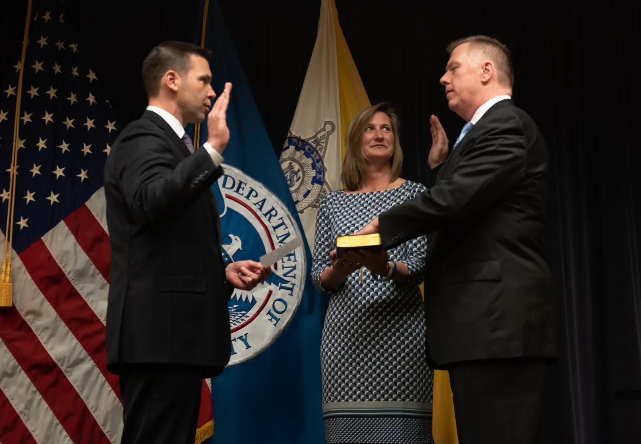 Image: James M. Murray Sworn in as United States Secret Service Director (7)